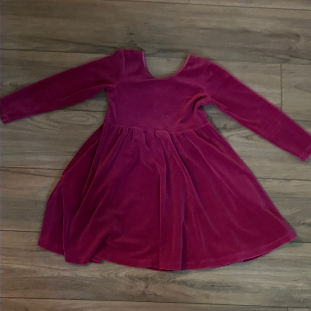 Hanna Andersson Pink Long Sleeve Sundress